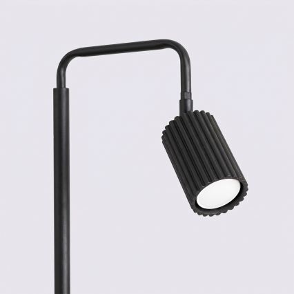 Lampe sur pied KARBON 1xGU10/10W/230V noire