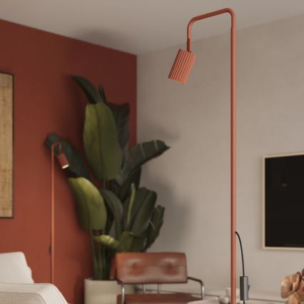Lampadaire KARBON 1xGU10/10W/230V orange