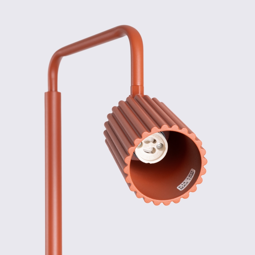 Lampadaire KARBON 1xGU10/10W/230V orange