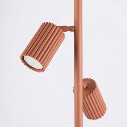 Lampadaire KARBON 3xGU10/10W/230V orange