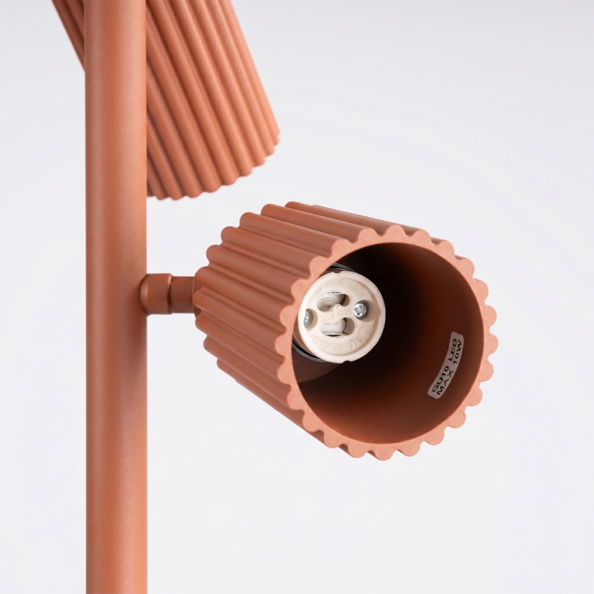 Lampadaire KARBON 3xGU10/10W/230V orange