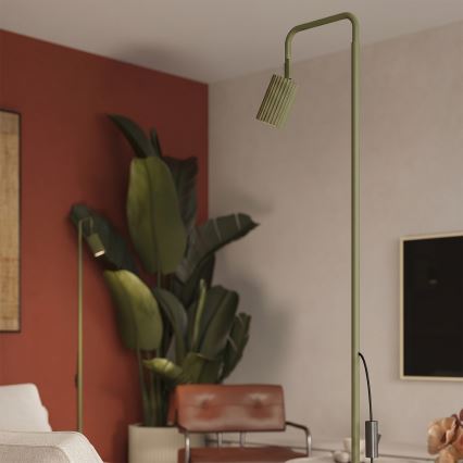 Vloerlamp KARBON 1xGU10/10W/230V groen