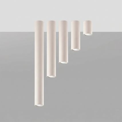 Plafondspot LAGOS 1xGU10/10W/230V 10 cm crème