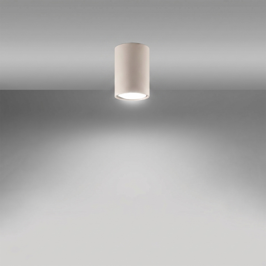 Spot LAGOS 1x GU10/10W/230V, 10 cm, crème