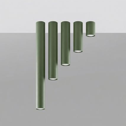 Spotlamp LAGOS 1xGU10/10W/230V 20 cm groen