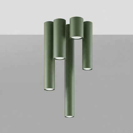 Spotlamp LAGOS 1xGU10/10W/230V 20 cm groen