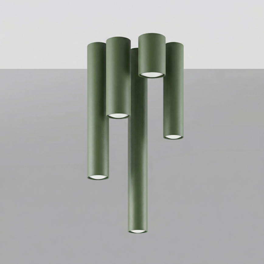 Spotlamp LAGOS 1xGU10/10W/230V 20 cm groen