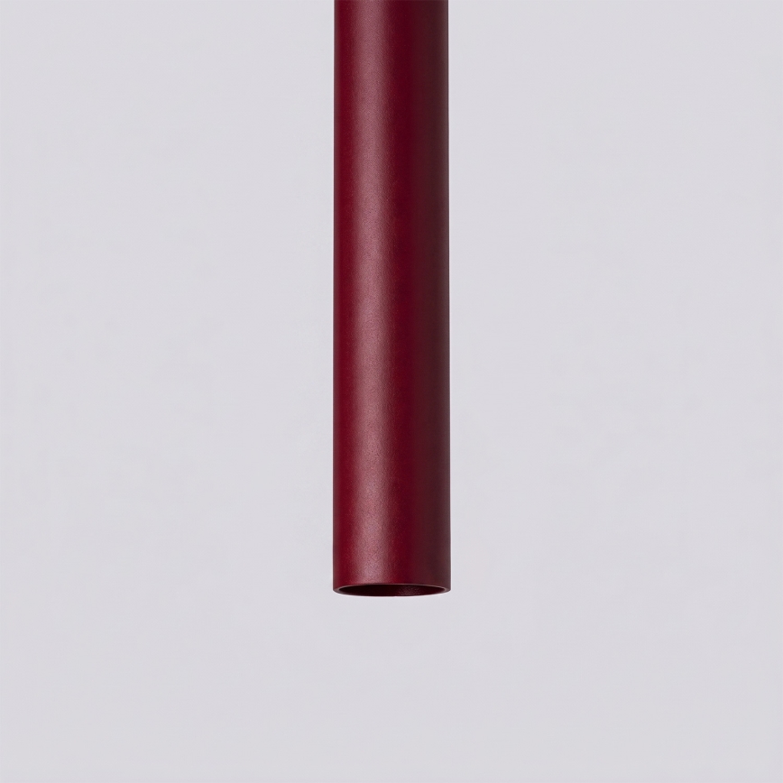 Pendellamp met kabel PASTELO 2xG9/8W/230V rood