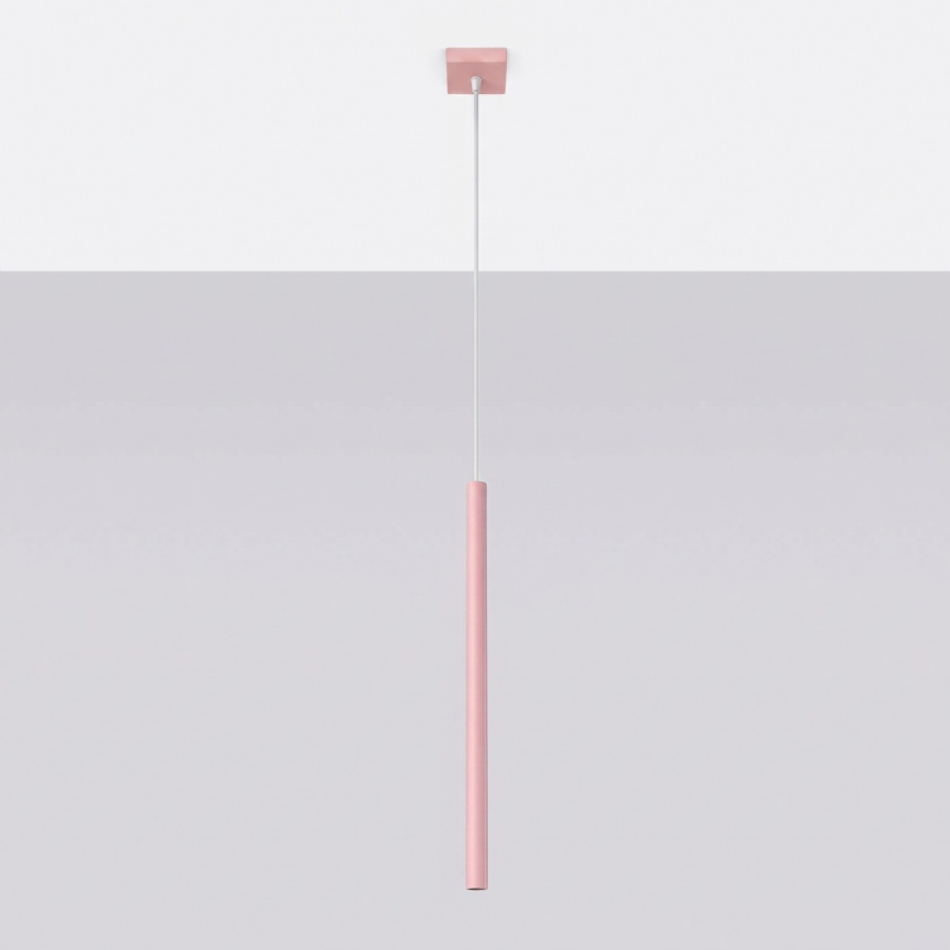 Suspension à câble PASTELO 1xG9/8W/230V rose