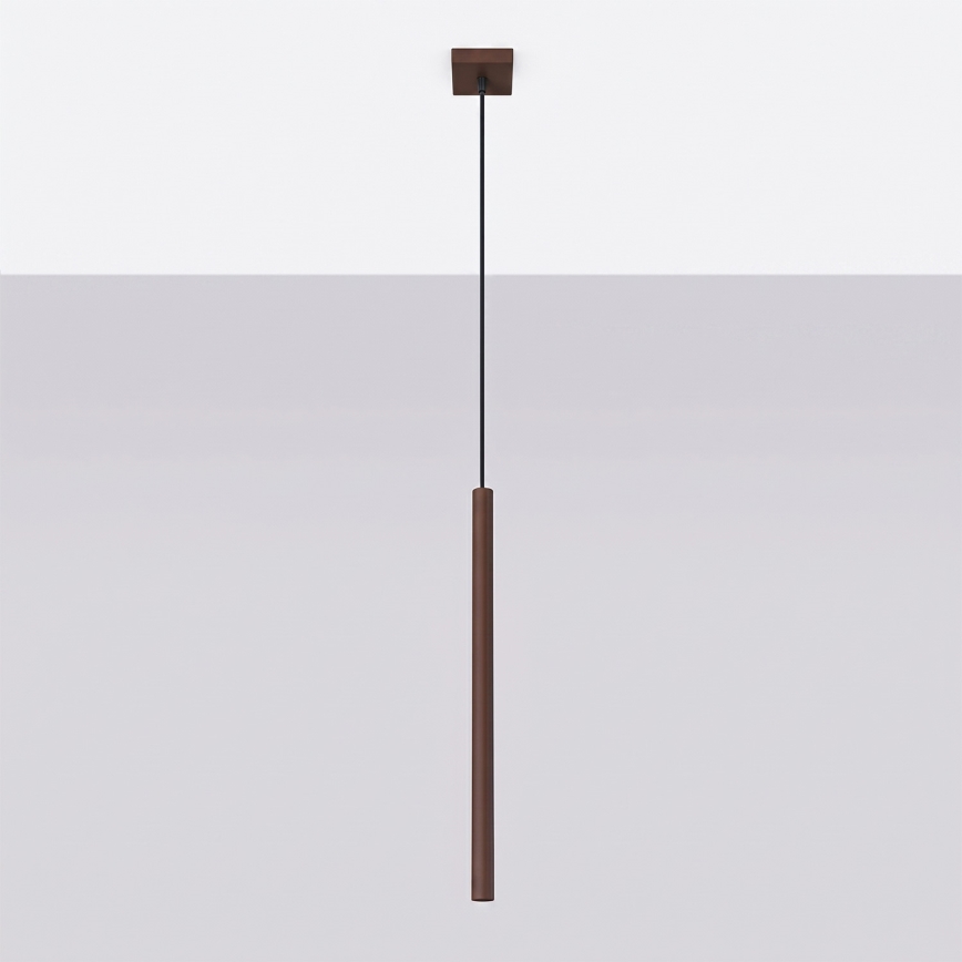 Hanglamp met kabel PASTELO 1x G9/8W/230V bruin