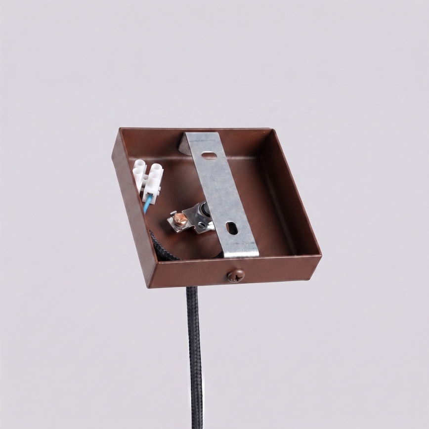 Hanglamp met kabel PASTELO 1x G9/8W/230V bruin