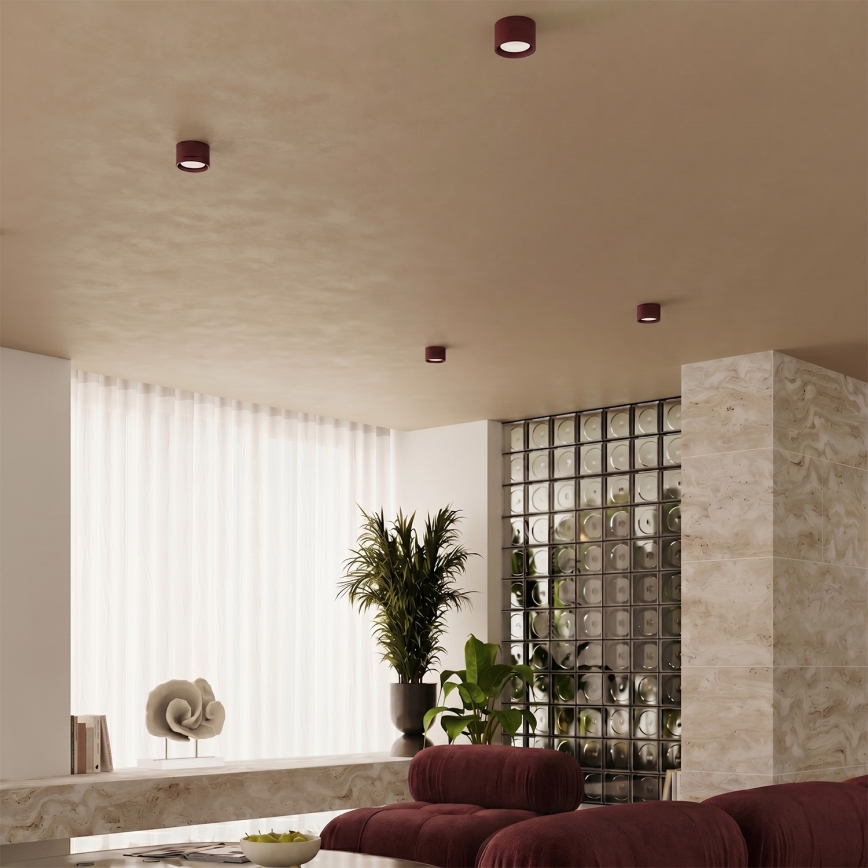 Spotlamp MODO 1xGX53/10W/230V rood