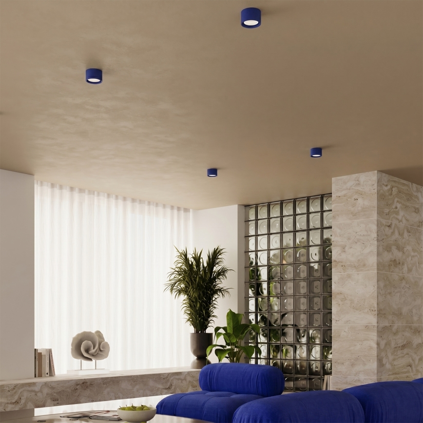 Spotlamp MODO 1xGX53/10W/230V blauw