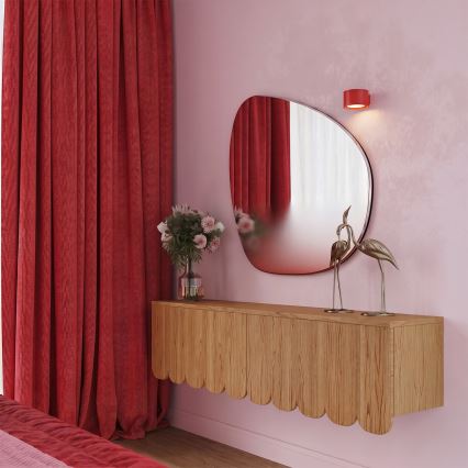 Wandlamp MODO 1xGX53/10W/230V rood