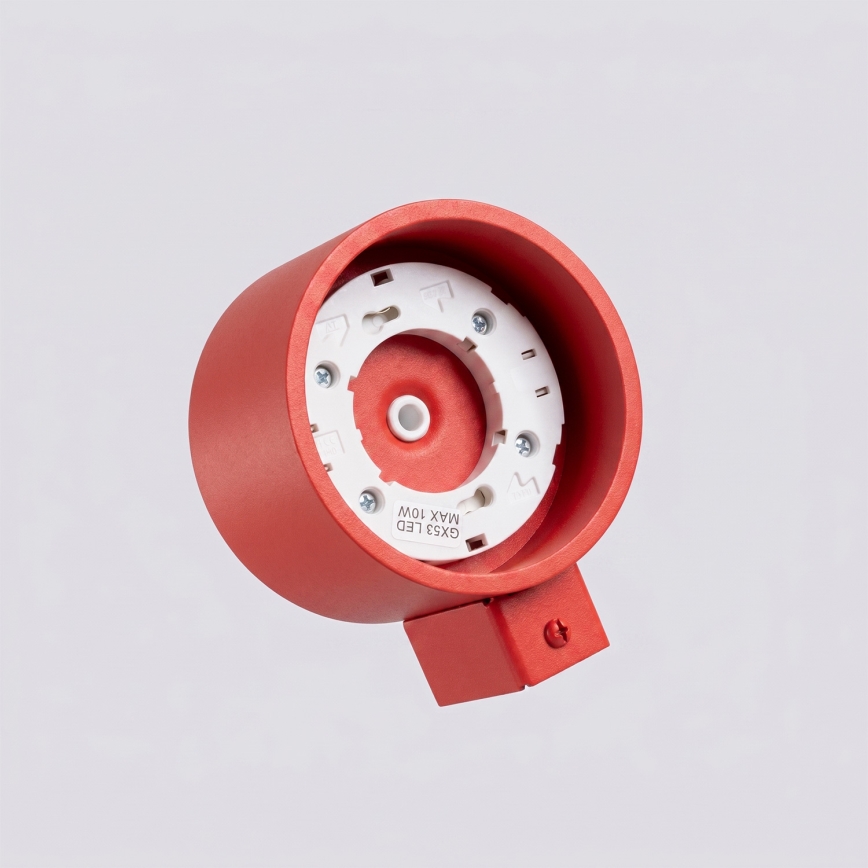 Wandlamp MODO 1xGX53/10W/230V rood
