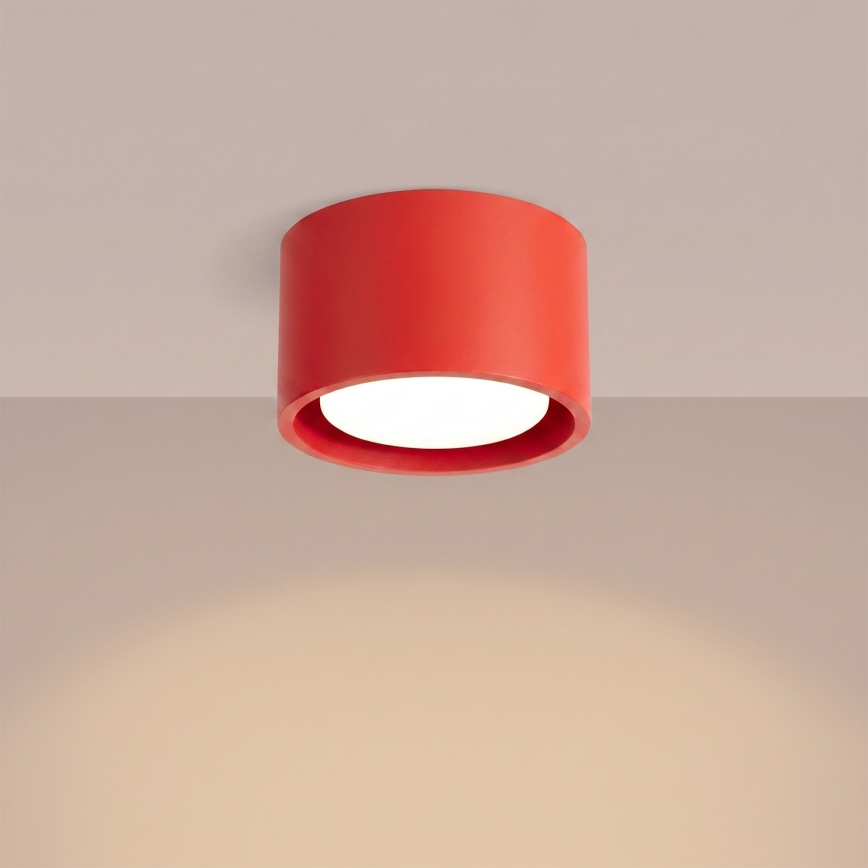 Spotlamp MODO 1xGX53/10W/230V rood
