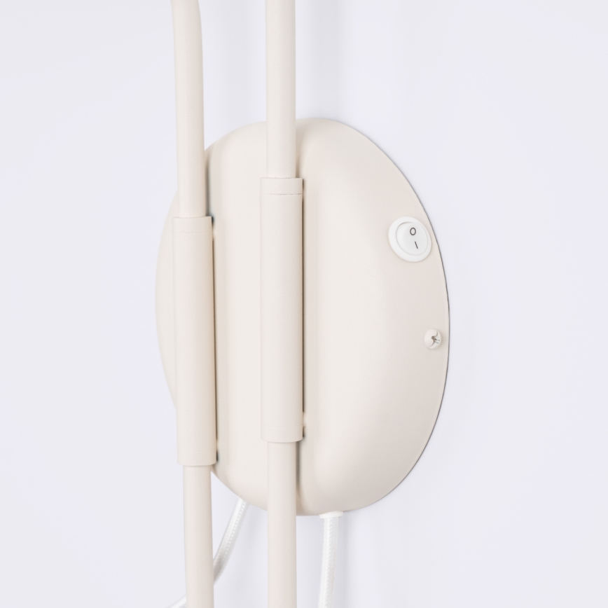 Wandlamp NOX 2xE14/10W/230V crèmekleurig
