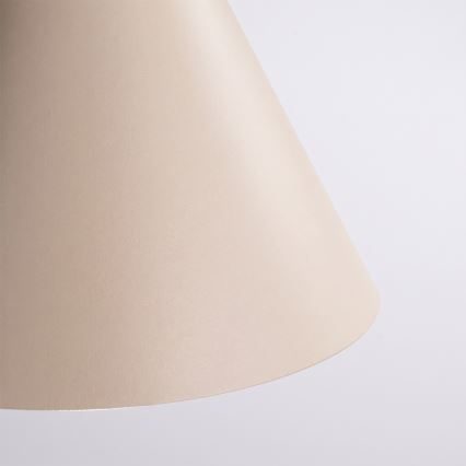 Snoerhanglamp NOX 1xE27/15W/230V crème