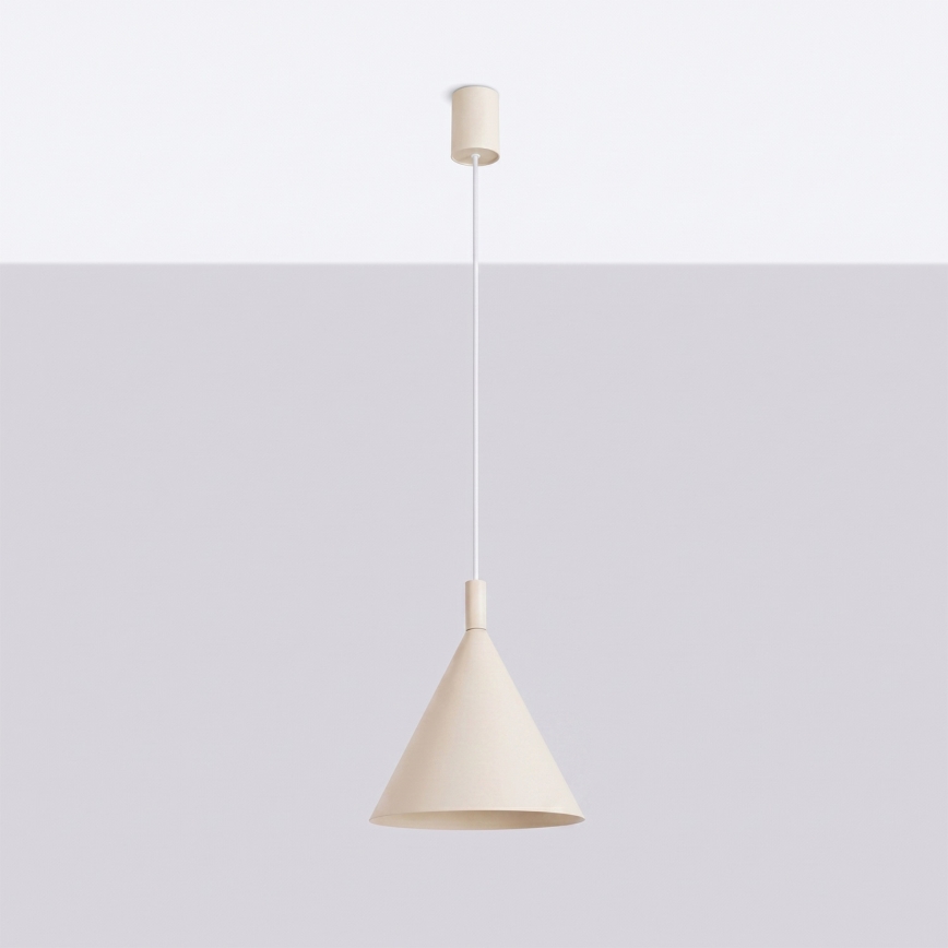 Suspension à câble NOX 1xE27/15W/230V crème