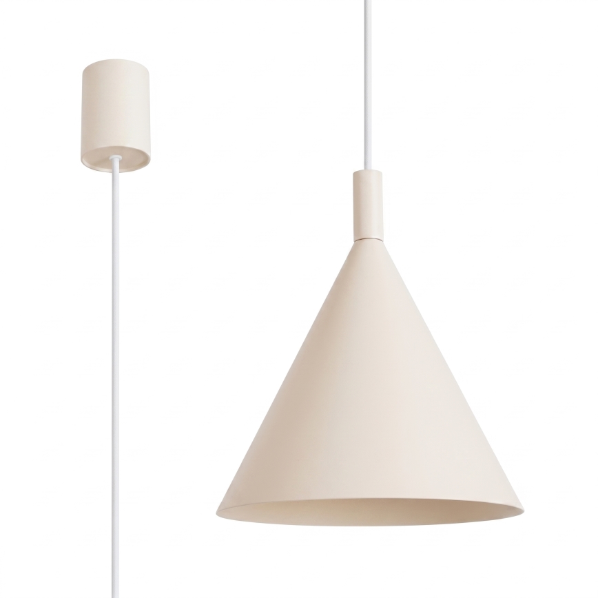 Suspension à câble NOX 1xE27/15W/230V crème
