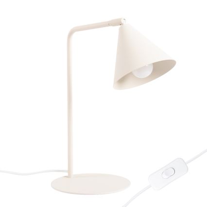 Lampe de table NOX 1xE14/10W/230V crème