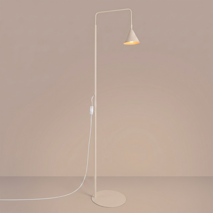 Vloerlamp NOX 1xE14/10W/230V crème