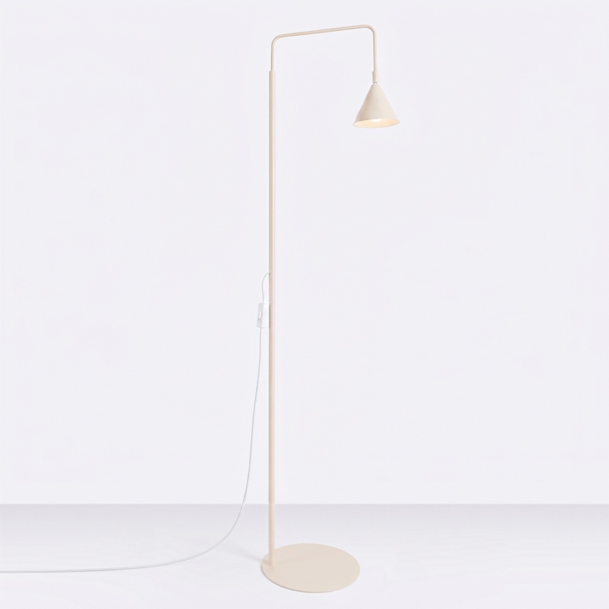 Vloerlamp NOX 1xE14/10W/230V crème