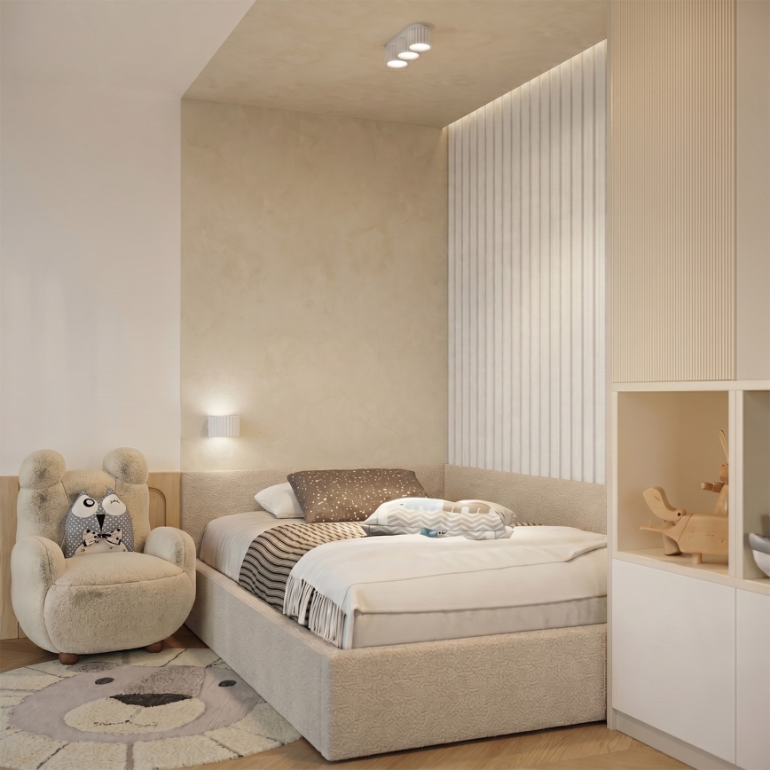Applique murale AURA 1xGX53/10W/230V blanche