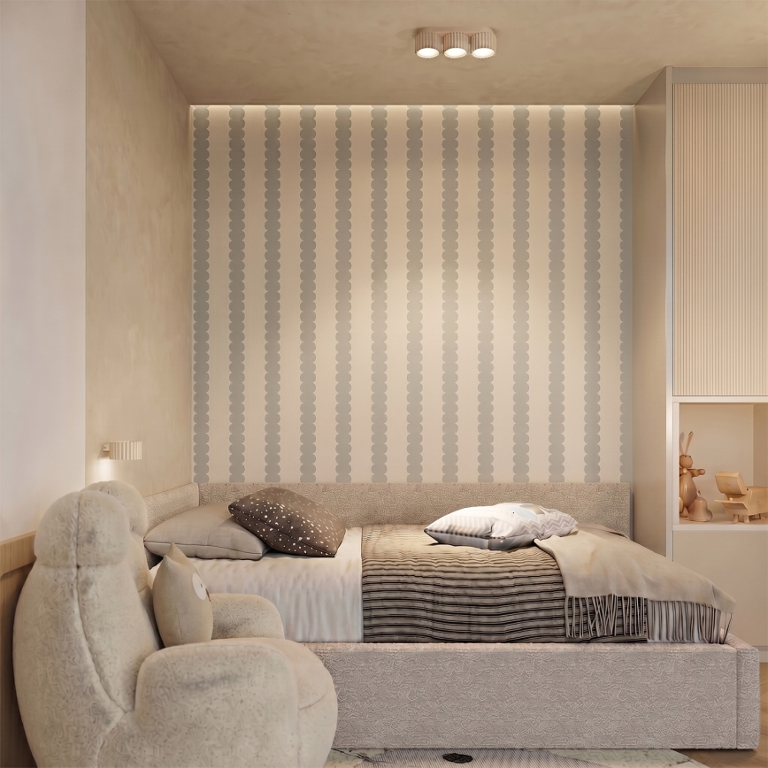 Applique murale AURA 1xGX53/10W/230V crème