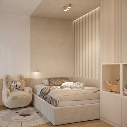 Wandlamp AURA 1xGX53/10W/230V crème