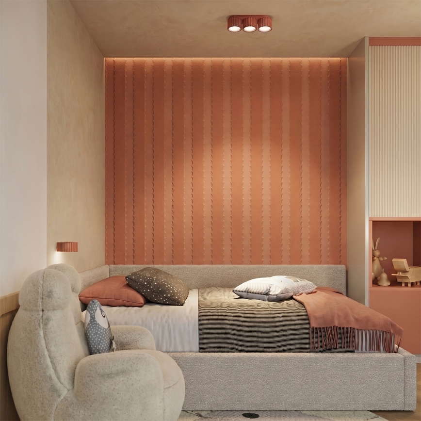 Applique murale AURA 1xGX53/10W/230V orange
