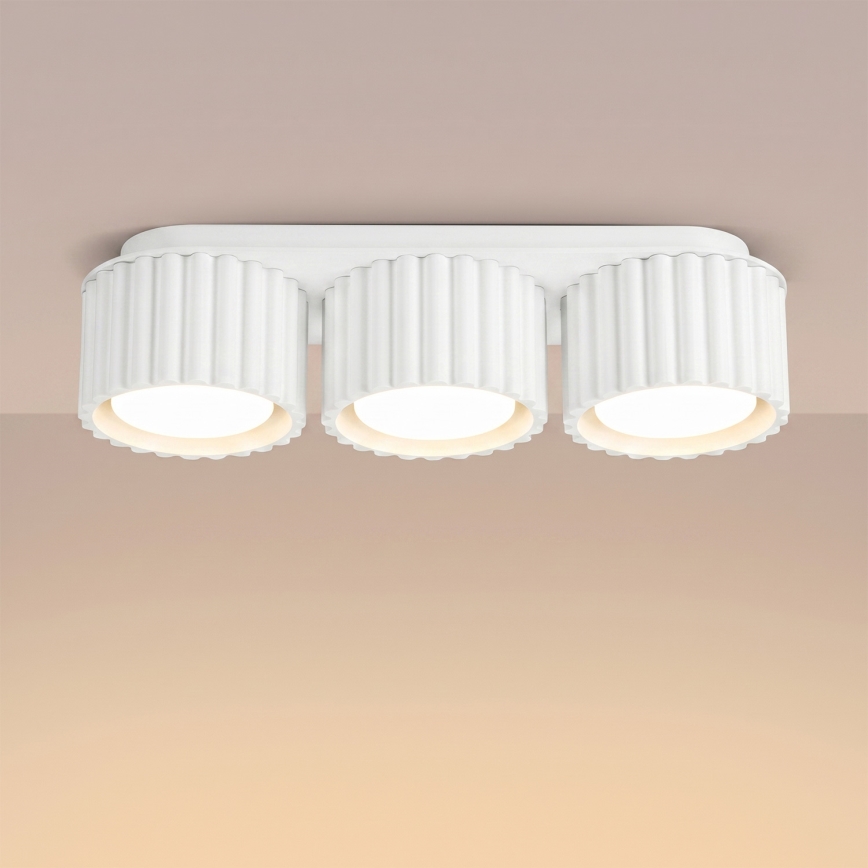 Plafondspot AURA 3xGX53/10W/230V wit