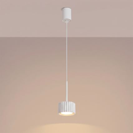 Hanglamp met kabel AURA 1xGX53/10W/230V wit