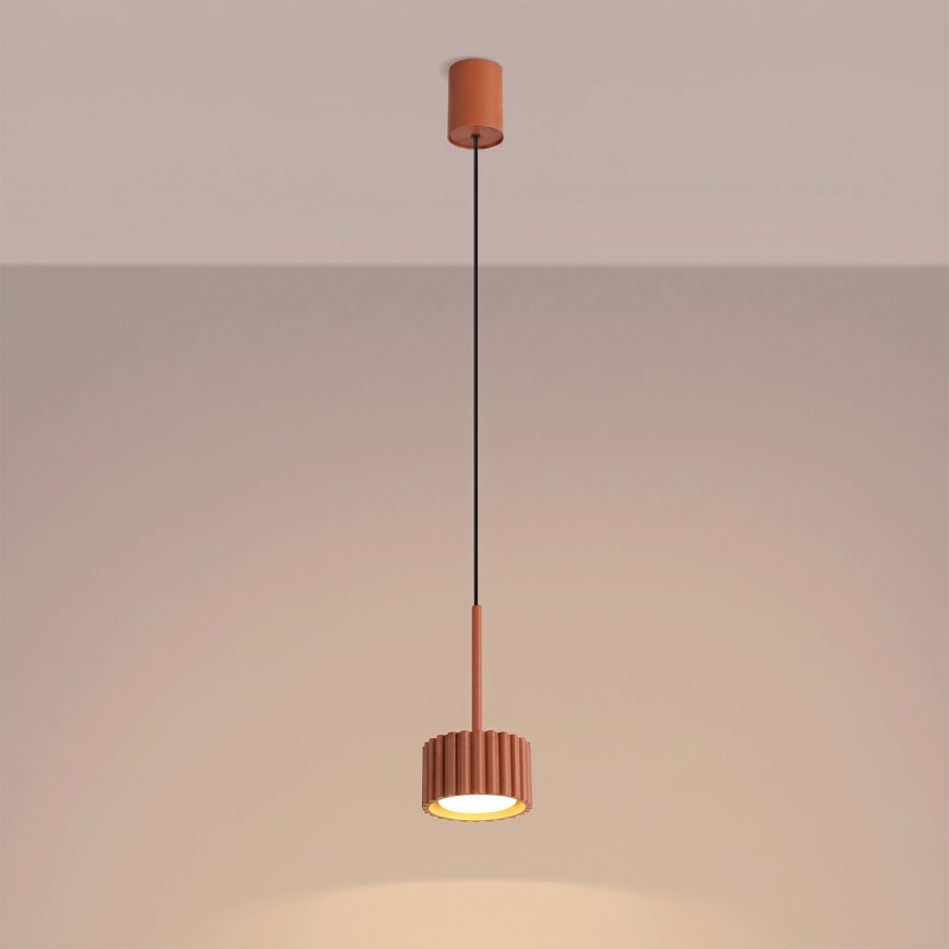 Suspension AURA sur câble 1xGX53/10W/230V rouge