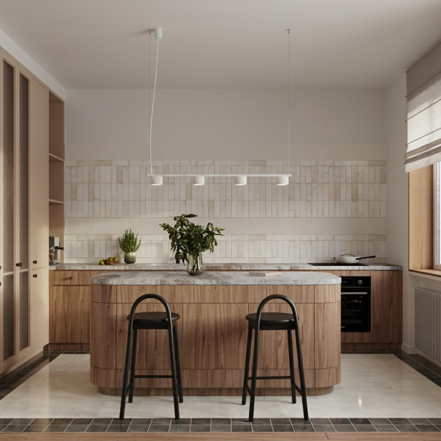 Hanglamp aan kabel AURA 4xGX53/10W/230V wit