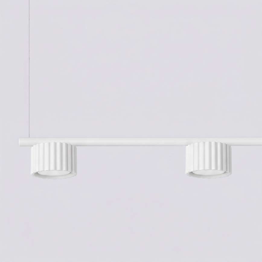 Hanglamp aan kabel AURA 4xGX53/10W/230V wit