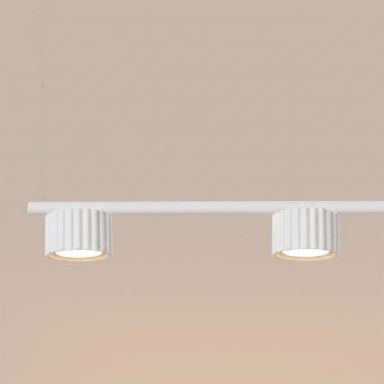 Suspension sur câble AURA 4xGX53/10W/230V blanche