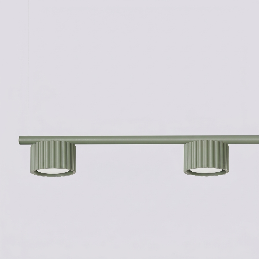 Hanglamp AURA met kabel 4xGX53/10W/230V groen