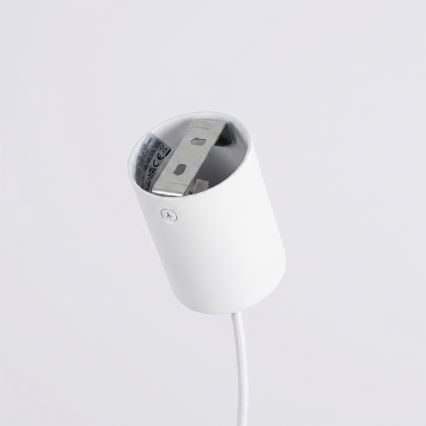Hanglamp aan kabel KARBON 4xGU10/10W/230V wit