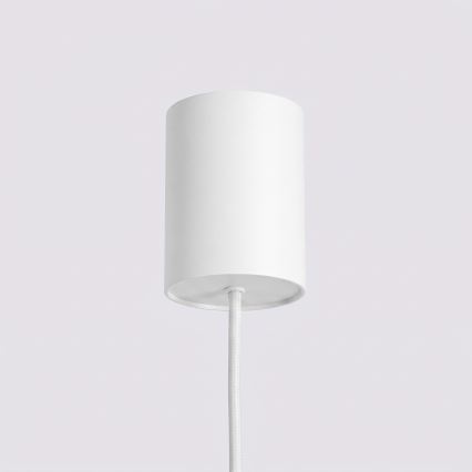 Hanglamp aan kabel KARBON 4xGU10/10W/230V wit