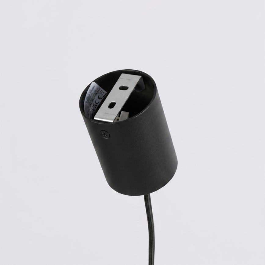 Suspension sur câble KARBON 4xGU10/10W/230V noir