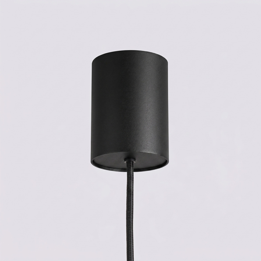 Suspension sur câble KARBON 4xGU10/10W/230V noir
