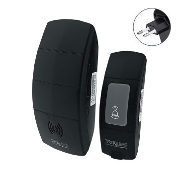 Sonnette sans fil à brancher BELL 230V + 1x23A noir
