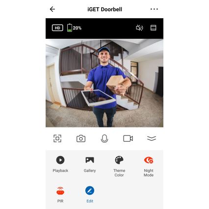 Sonnette video avec détecteur de mouvement Full HD 1080p IP65 Wi-Fi anthracite + enceinte