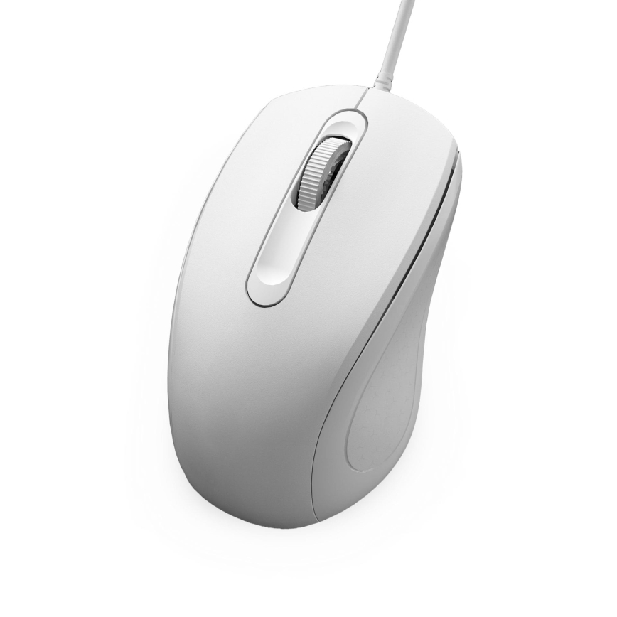 Souris filaire 1200 DPI blanc
