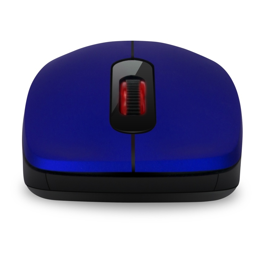 Souris sans fil silencieuse MUTE 1200 DPI 1xAA noir/bleu CONNECT IT CMO-2230-BL