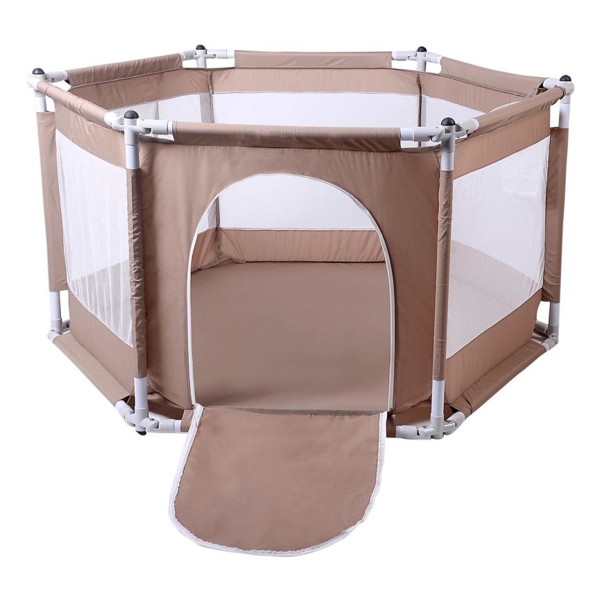 Speelbox 120 cm bruin