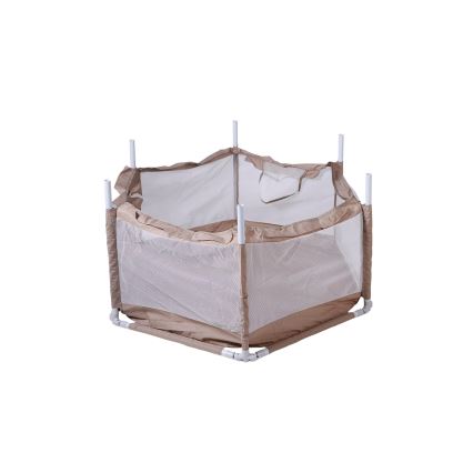 Speelbox 120 cm bruin