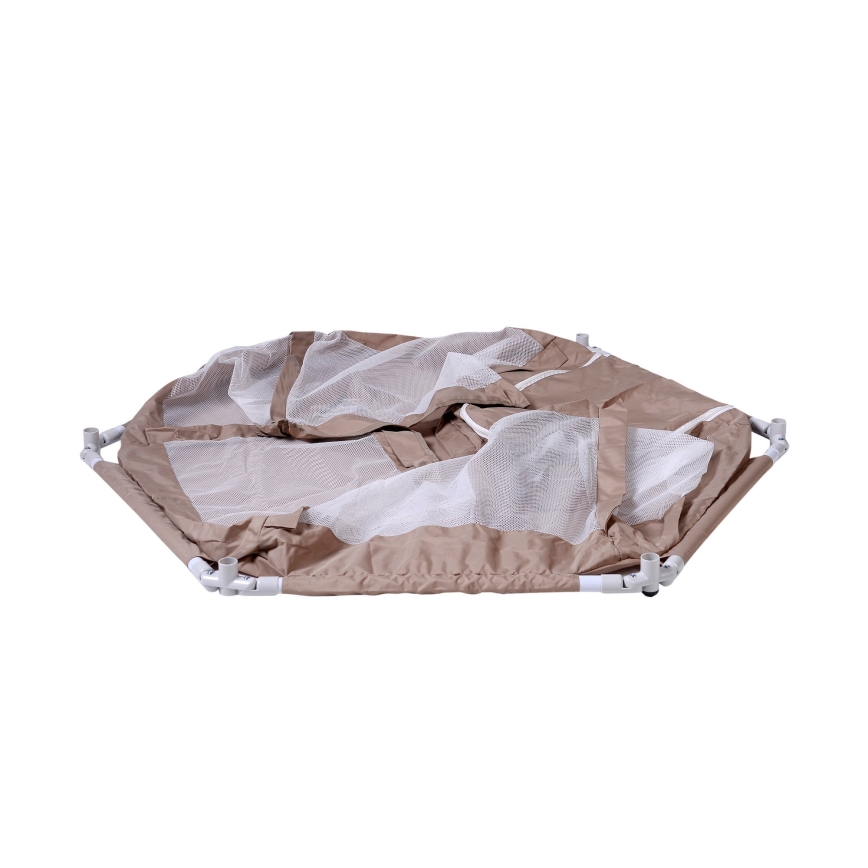 Speelbox 120 cm bruin