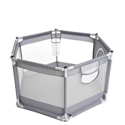 Speelbox 120 cm grijs